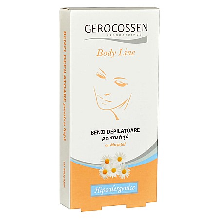 Produse Epilare - Banda depilat fata hipoalergenica, 20 bucati - Gerocossen