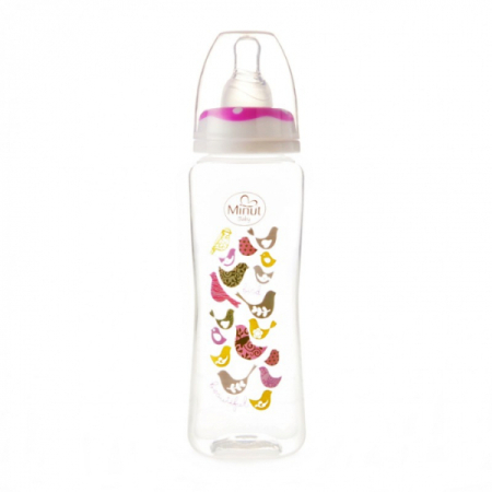 Suzete si Biberoane - Biberon, +3 luni, 250 ml - Minut Baby