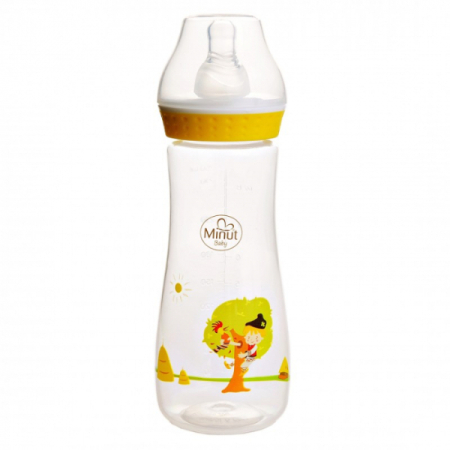 Suzete si Biberoane - Biberon Povesti Pupaza din Tei, 250 ml - Minut Baby