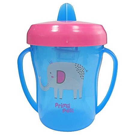 Cani si Pahare - Cana decorata cu manere si cioc rabatabil - Ro626 - Primii Pasi