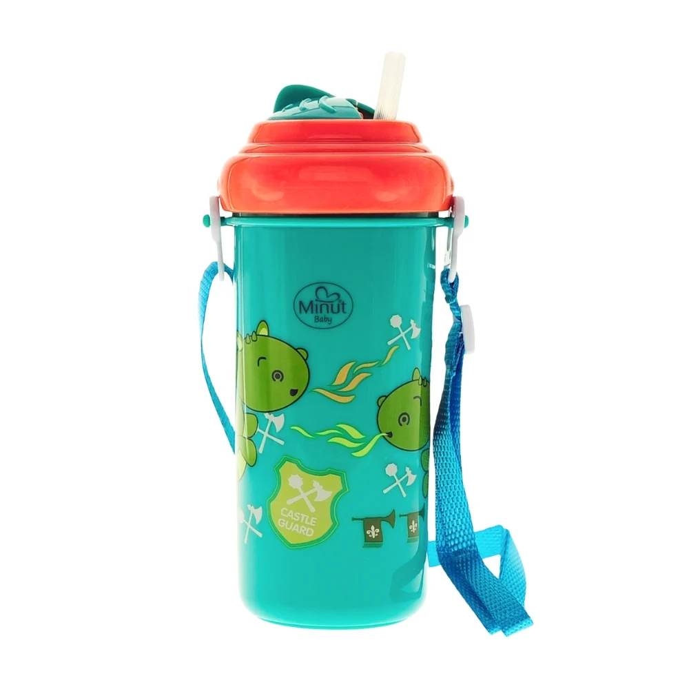 Cana sport cu pai si curea, 360 ml (+12 luni) - Minut Baby [3]
