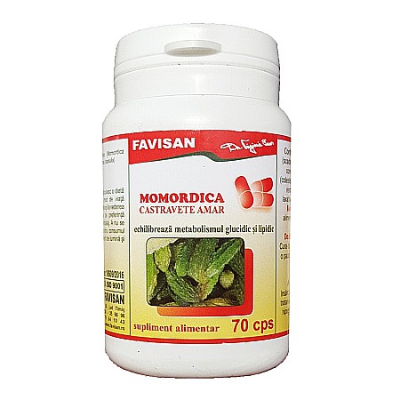 Metabolism - Momordica, 70 capsule - Favisan