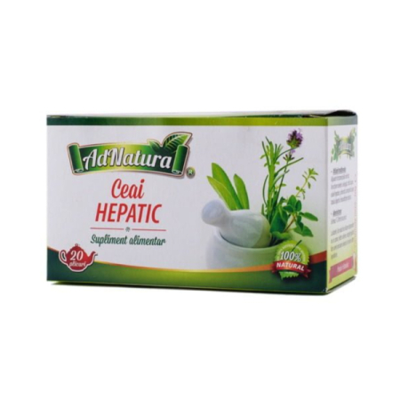 Ceaiuri - Ceai Hepatic, 1.5 g 20 pliculete - AdNatura