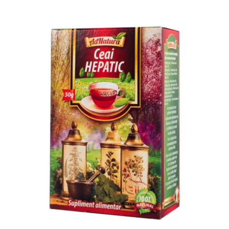 Ceaiuri - Ceai Hepatic, 50 g - AdNatura