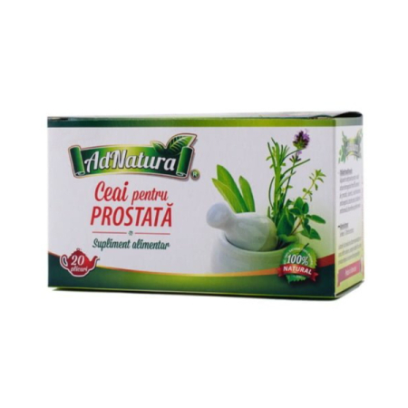 Ceaiuri - Ceai Prostata, 1.5 g 20 pliculete - AdNatura