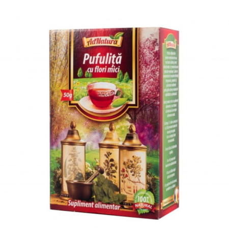 Ceaiuri - Ceai Pufulita Flori Mici, 50 g - AdNatura