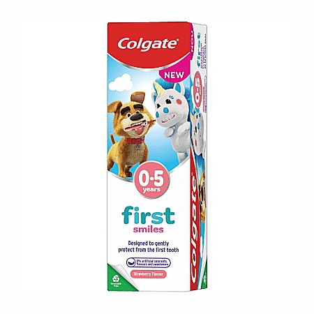 Pasta de Dinti - Kids Smiles Capsuni (0-5 Ani), 50ml - Colgate