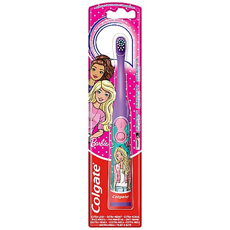 Periute de Dinti pentru Copii - Periuta electrica cu baterii Kids - Barbie (+6 Ani) - Colgate