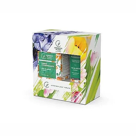 Ingrijire Fata - Set Crema Antirid de Zi Q10, 50 ml + Crema de Maini, 100 ml - Cosmetic Plant