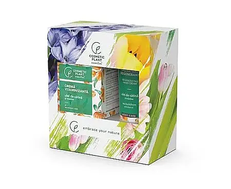 Ingrijire Fata - Set Crema Vitaminizanta de Zi cu Catina, 50 ml + Crema de Maini, 100 ml - Cosmetic Plant