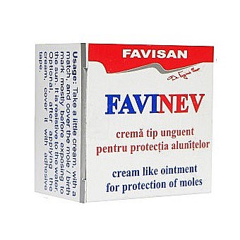 Dieta si Wellness - Crema pentru protectie alunite Favinev, 5 ml - Favisan