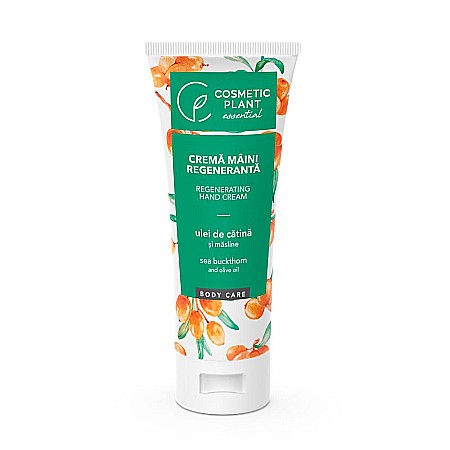 Ingrijire Maini - Crema de Maini Regeneranta cu Ulei de Catina si Masline, 100 ml - Cosmetic Plant