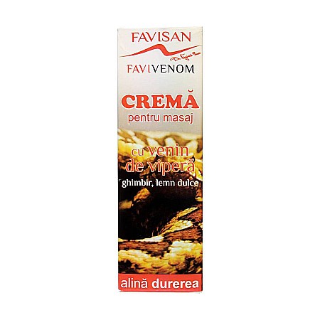Uleiuri si Creme de Masaj - Crema pentru masaj Favivenom, 50 ml - Favisan