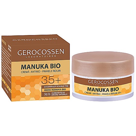 Creme de Fata - Manuka Bio Crema Antirid Primele Riduri 35+, 50 ml - Gerocossen