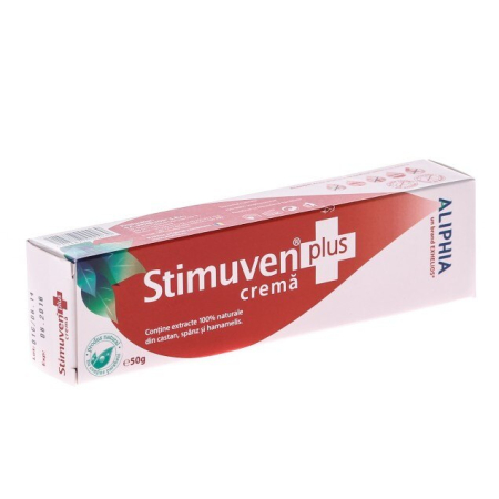 Circulatie - Crema pentru varice Stimuven Plus Aliphia, 50 g - Exhelios