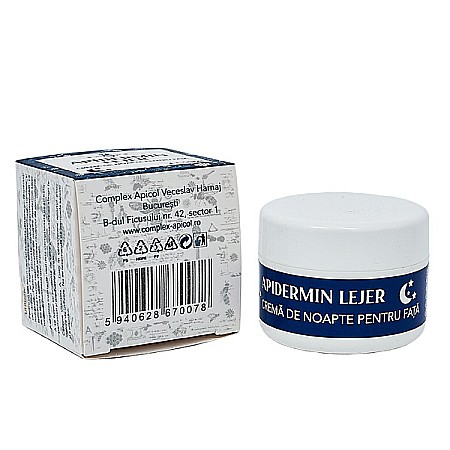 Apidermin Crema Lejera Regeneranta de Noapte T/NM, 50 ml - Complex Apicol [2]