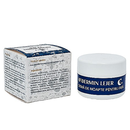 Apidermin Crema Lejera Regeneranta de Noapte T/NM, 50 ml - Complex Apicol [3]