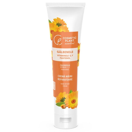 Ingrijire Maini - Crema Reparatoare pentru Maini cu Galbenele, Vitamina A, F si Pantenol, 150 ml - Cosmetic Plant