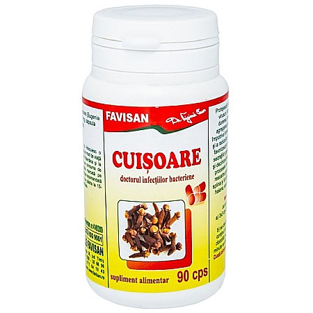 Digestie - Cuisoare, 90 capsule - Favisan