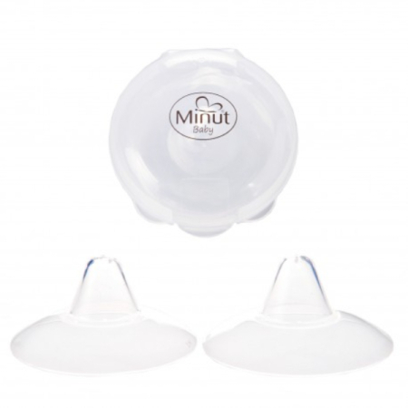 Protectie Sani - Cupe Protectoare San din Silicon, 2 bucati - Minut Baby