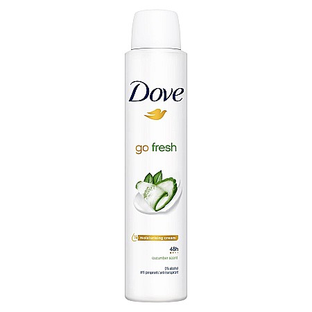 Dermato-Cosmetice - Deodorant spray Go Fresh Castravete, 200 ml - Dove