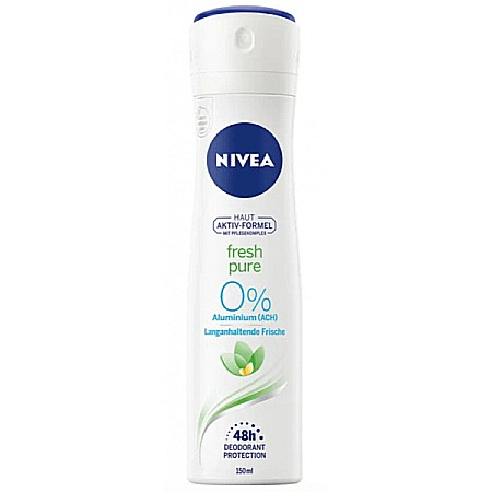 Dermato-Cosmetice - Deodorant spray Fresh Pure, 150 ml - Nivea