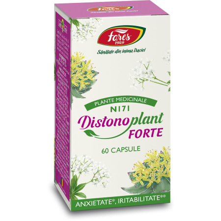 Sistem Nervos - Distonoplant Forte N171, 60 capsule, Fares