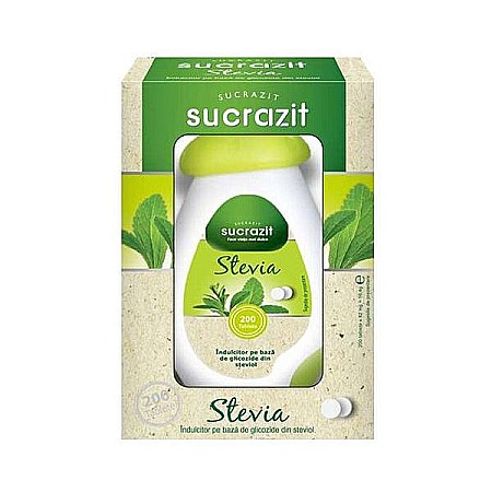 Indulcitori si Zahar - Indulcitor Sucrazit stevia, 200 tablete - Biscol