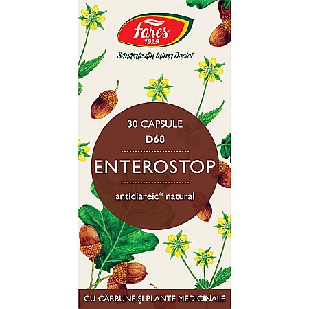 Enterostop, D68, 30 capsule - Fares [1]