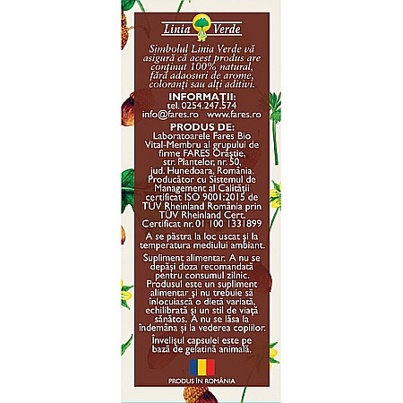 Enterostop, D68, 30 capsule - Fares [2]