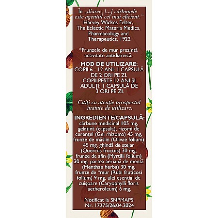 Enterostop, D68, 30 capsule - Fares [3]