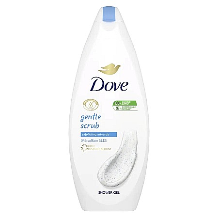 Geluri Creme si Uleiuri de Dus - Gel de dus Gentle Exfoliating, 250 ml - Dove