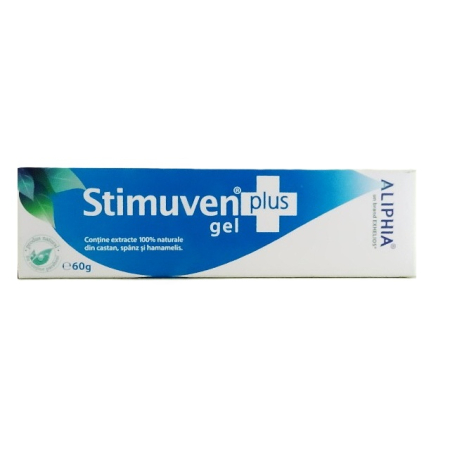 Circulatie - Gel pentru varice Stimuven Plus Aliphia, 60 g - Exhelios