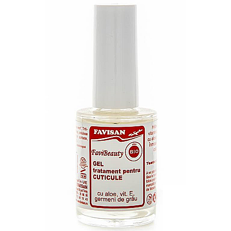 Ingrijire Maini - Gel Tratament pentru Cuticule, 14 ml - Favisan