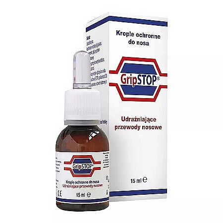 Solutii Nazale - Spray nazal GripStop, 15 ml - Plantamed