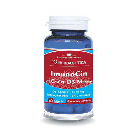 Imunitate - Imunocin, 60 capsule - Herbagetica