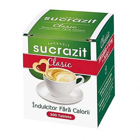 Indulcitori si Zahar - Indulcitor Sucrazit clasic, 300 tablete - Biscol Ltd