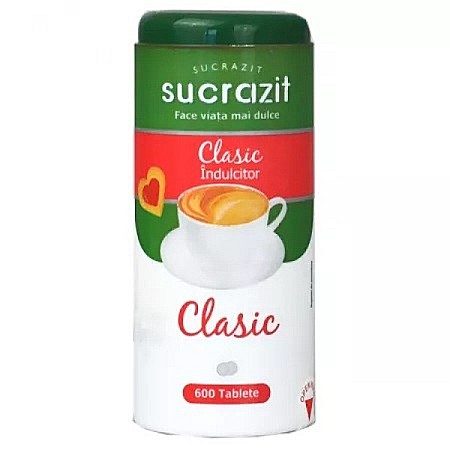 Dieta si Wellness - Indulcitor Sucrazit clasic, 600 tablete - Biscol