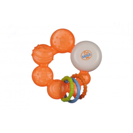 Jucarii dentitie - Inel dentitie cu jucarie - Minut Baby