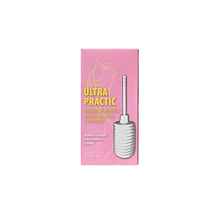 Ingrijire Intima - Irigator Ultra Practic cu Burduf, 350 ml - Mev Plastic