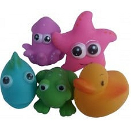 Ingrijire Copii - Jucarii Baie Forma Animale, 5 bucati - Ro552 - Primii Pasi