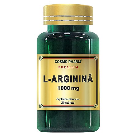 Metabolism - L-Arginina 1000 mg, 30 tablete - Cosmopharm
