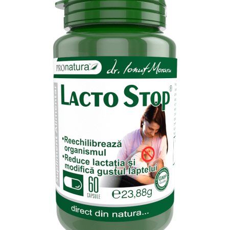 Protectie Sani - Lacto Stop, 60 capsule - Medica