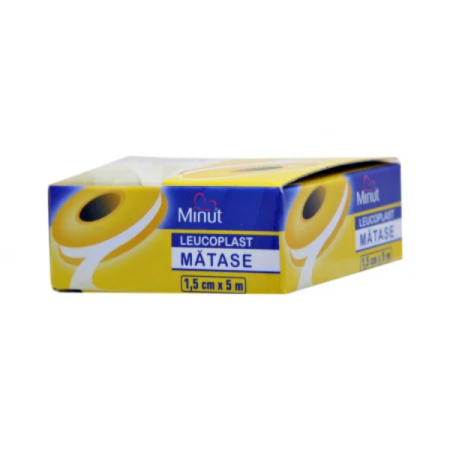 Comprese si Plasturi pentru Rani - Leucoplast matase 1.5cm x 5m - Minut