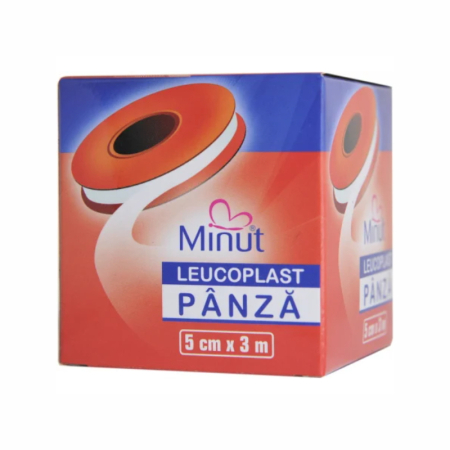 Comprese si Plasturi pentru Rani - Leucoplast panza 5cm x 3m - Minut