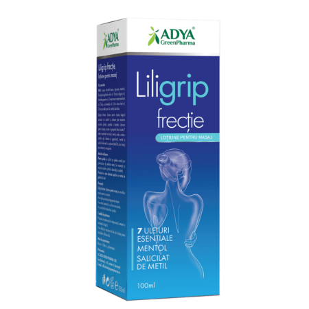 Uleiuri si Creme de Masaj - Lilibrip frectie lotiune masaj, 100 ml - Adya