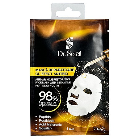 Masti pentru Ten - Masca reparatoare cu efect antirid pentru fata - Dr. Soleil
