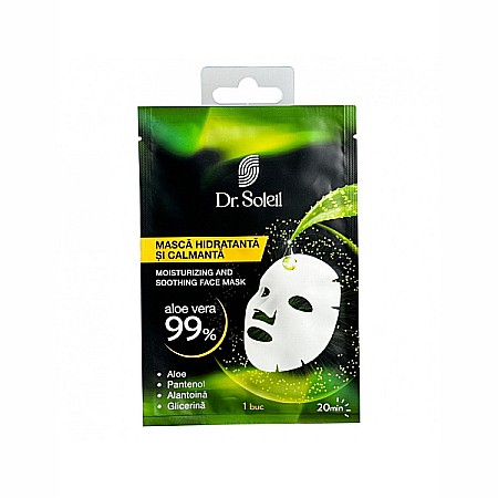 Masti pentru Ten - Masca hidratanta si calmanta pentru fata - Dr. Soleil