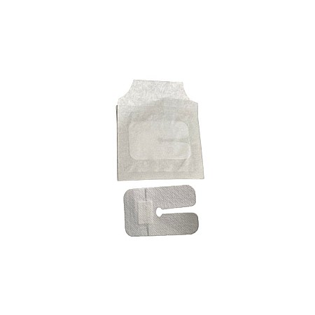 Comprese si Plasturi pentru Rani - Plasturi fixatori branula, Cannula Plast, 5.8x8cm, 100 buc - Matopat