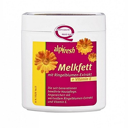 Unguente - Melkfett Alpifresh Galbenele si Vitamina E, 250 ml – Transvital